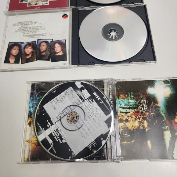 Metallica Mixed Heavy Metal Music Genre Lot of 3 CD's - Picture 5 of 5